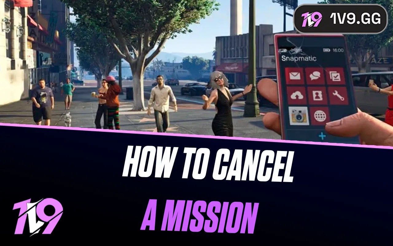 How To Cancel A Mission In GTA 5 Online Story Mode 1v9 How To Cancel A Mission In Gta 5